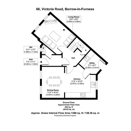 Spacious Luxurious Serviced 6 * Barrow-in-Furness